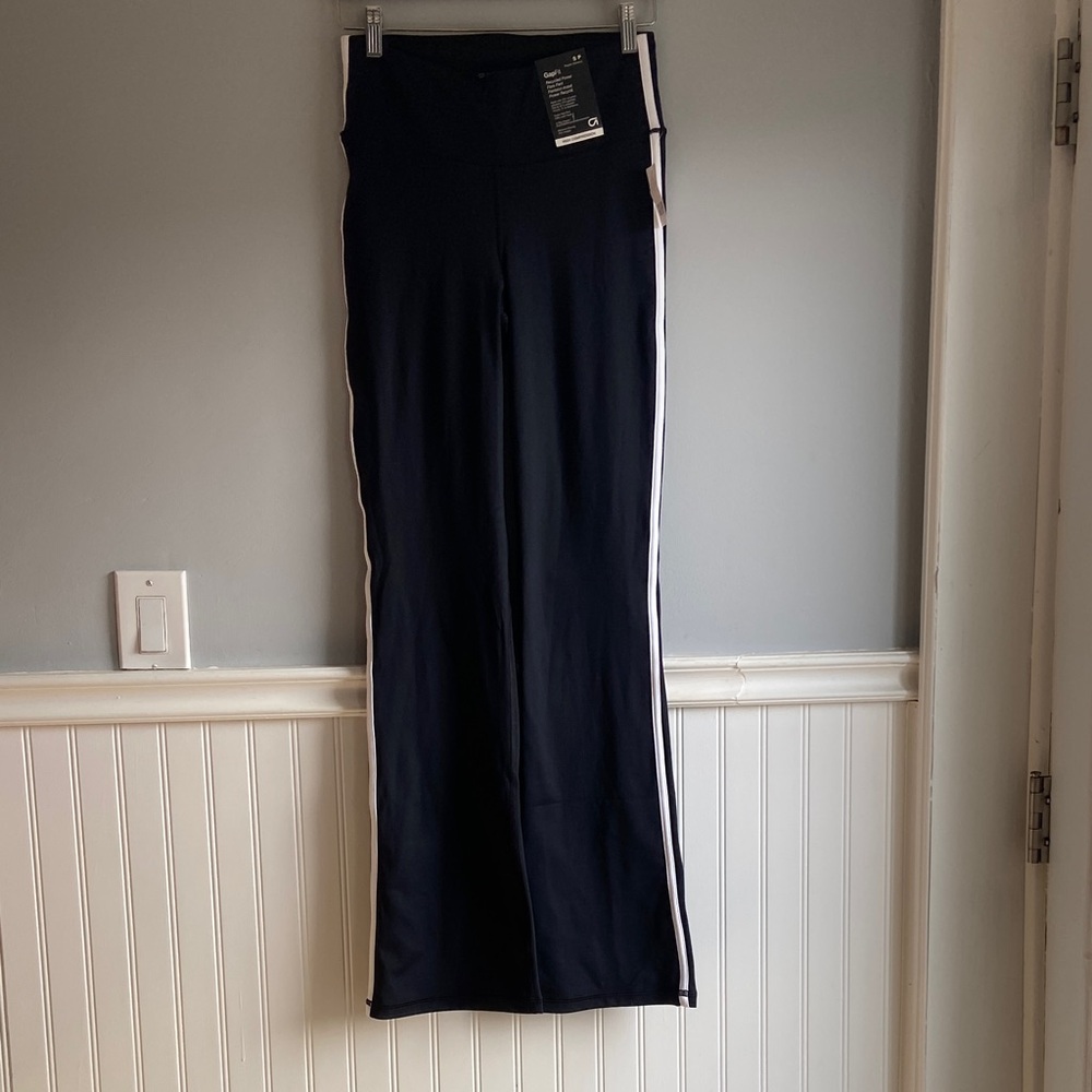 GapFit Compression Pants with White Racer Stripes